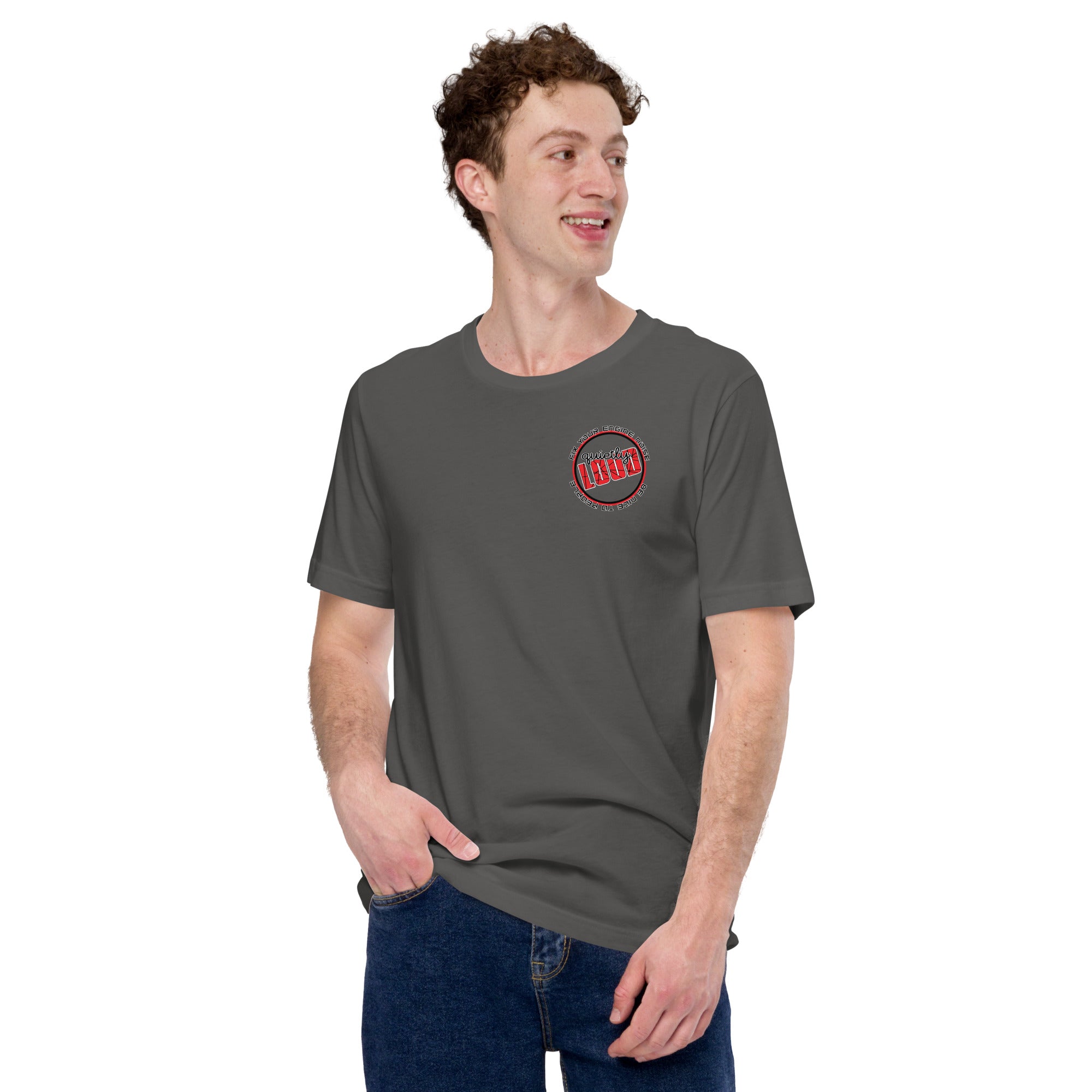 Quietly Loud - Fix Your Engine Noise Circle Tee