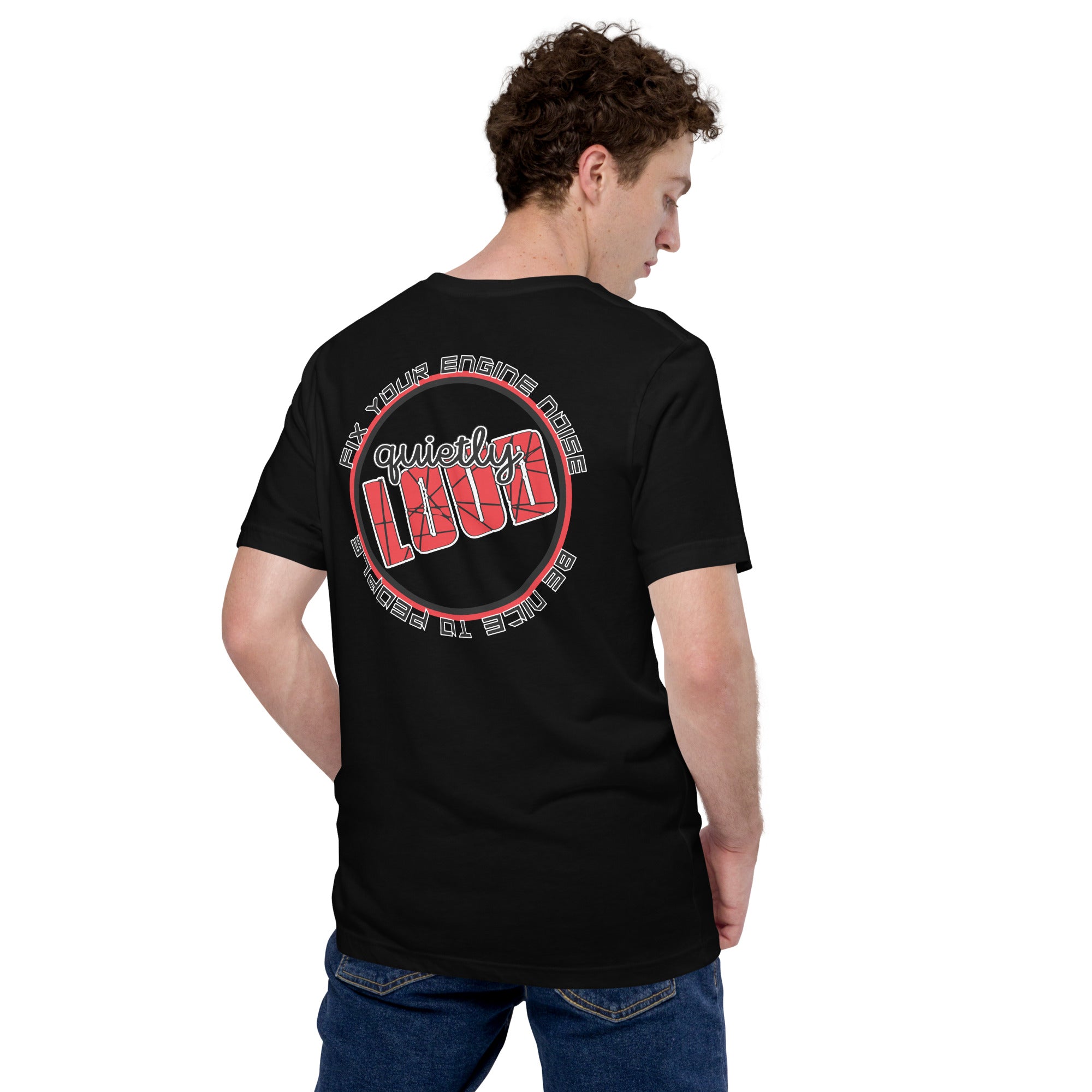 Quietly Loud - Fix Your Engine Noise Circle Tee