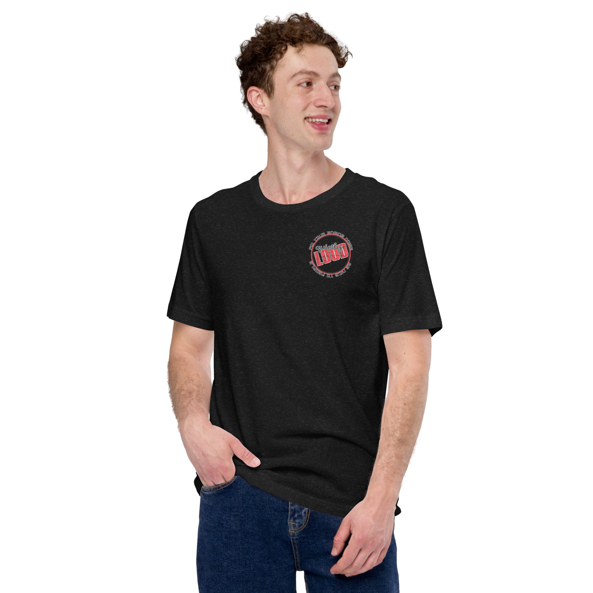 Quietly Loud - Fix Your Engine Noise Circle Tee