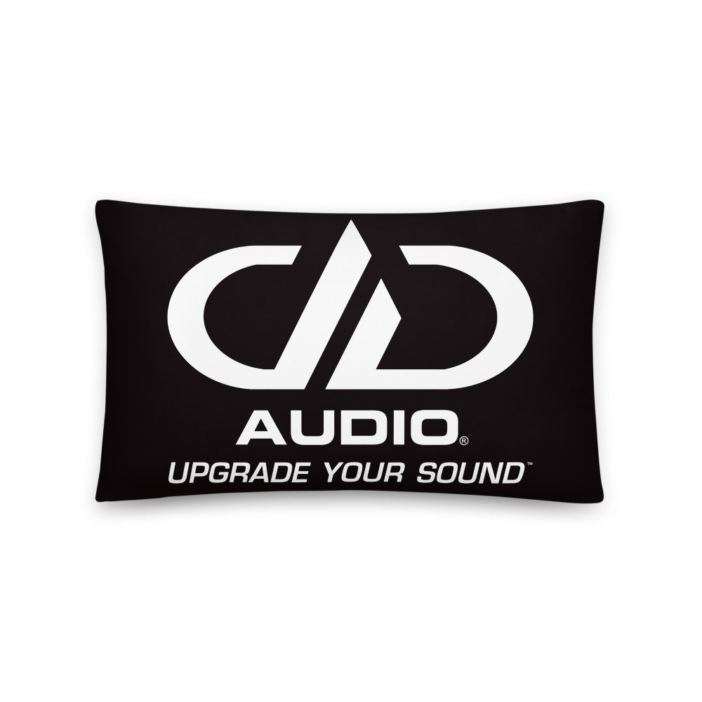 DD Audio Upgrade Your Sound Throw Pillows (Black/White)