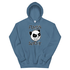 Slam Panda Fuckin Send it Hoodie (Front Only)