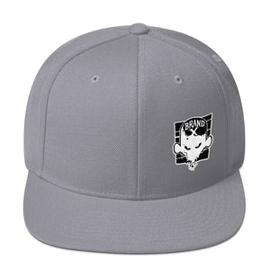 Brand X Face Snapback Hat