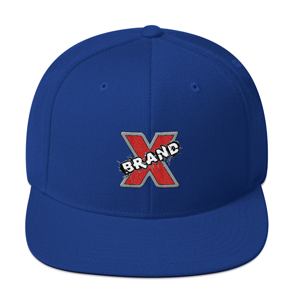 BRAND X Snapback Flat Bill Hat