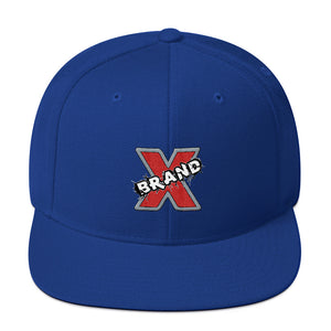 BRAND X Snapback Flat Bill Hat