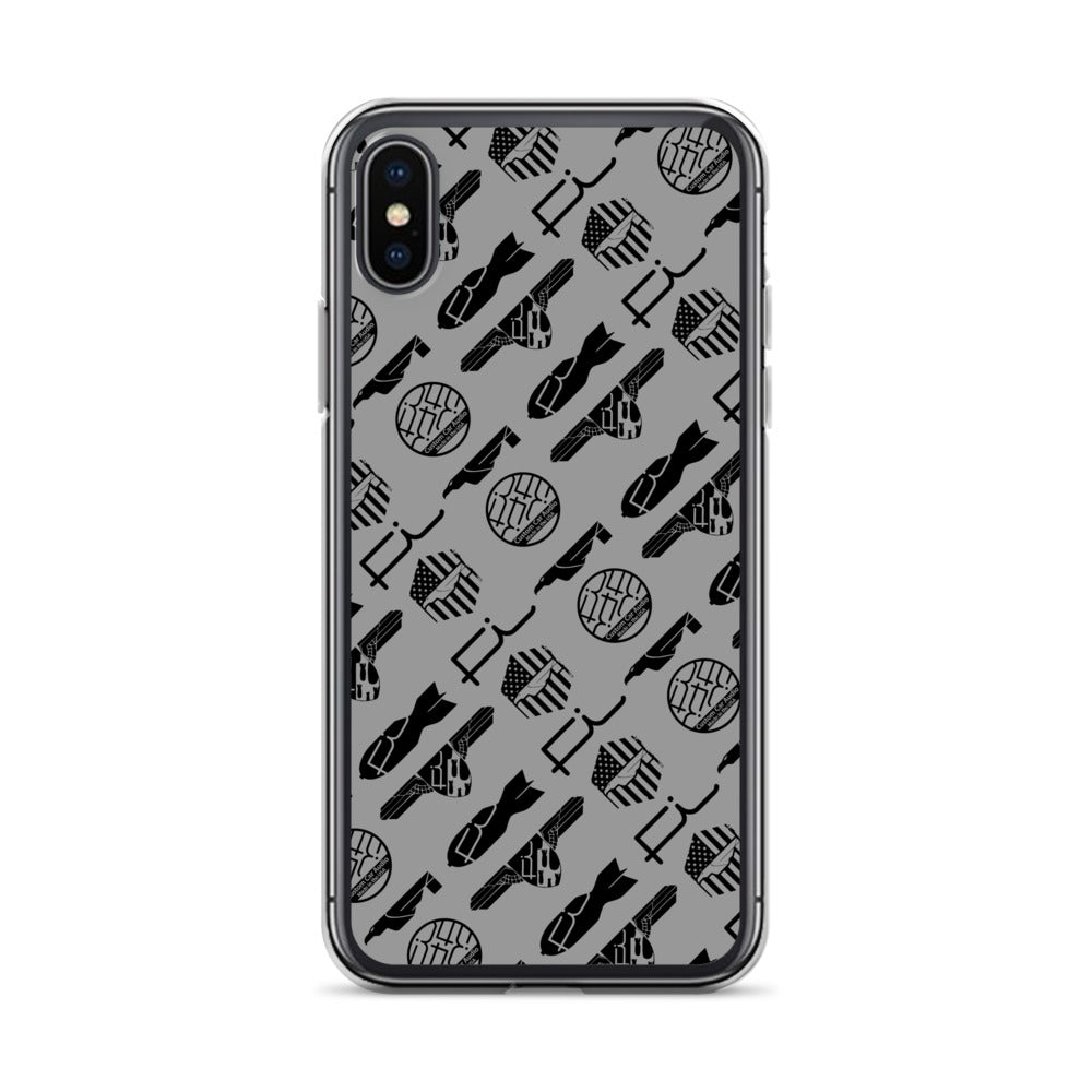 Fi ALL Logo iPhone Case (Silver/Grey)