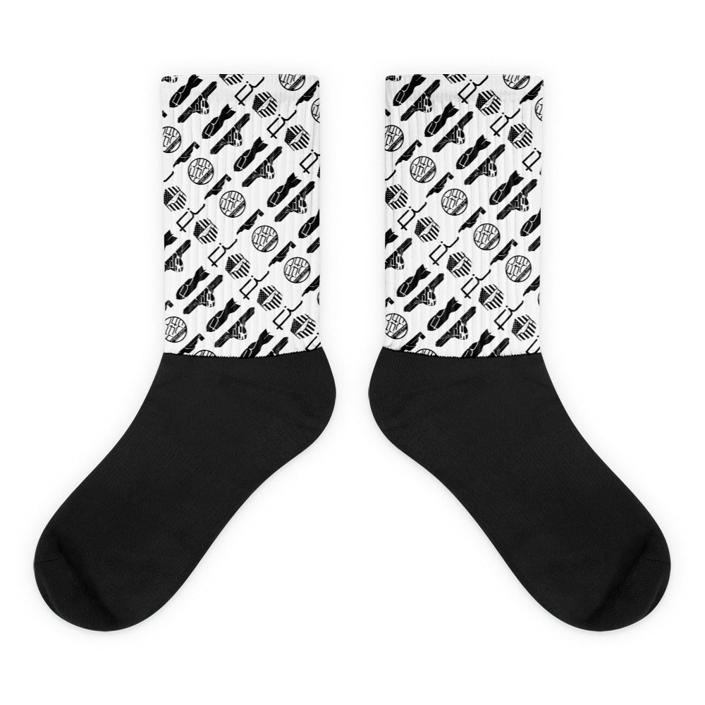 Fi ALL Logo Socks (White)