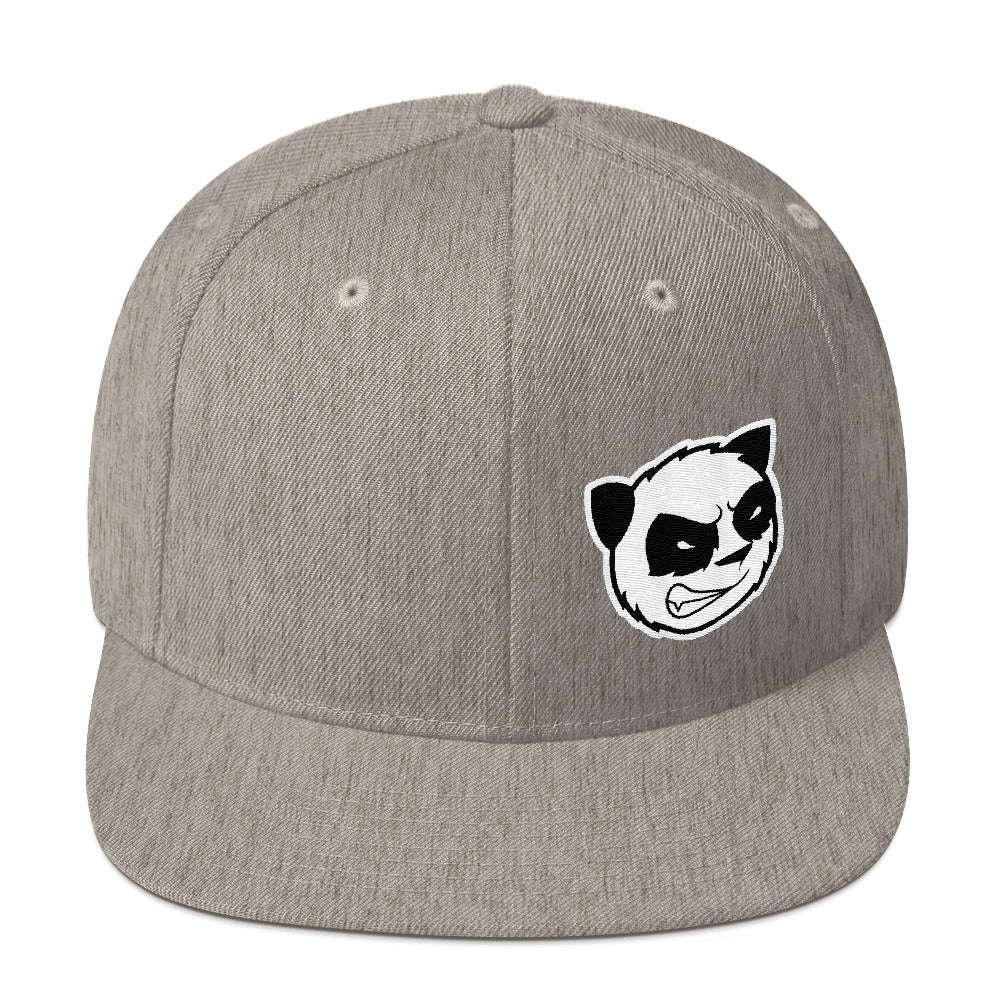 Angry Panda Snapback Hat