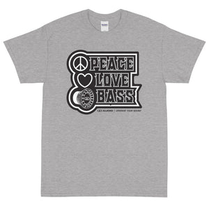 DD Audio - Peace Love Bass T-Shirt (4x-5x)