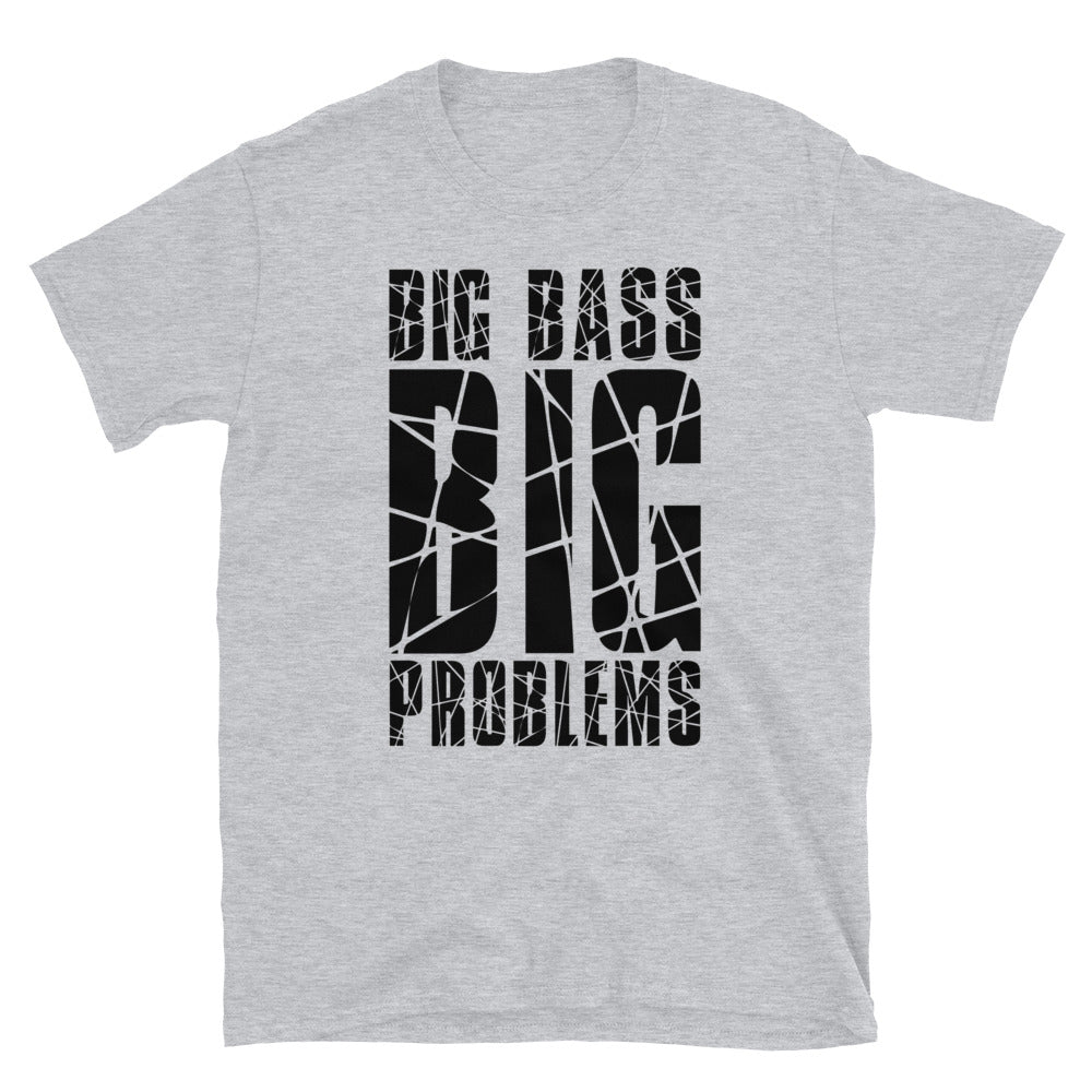 Big Bass Big Problems Tee (Black/White)