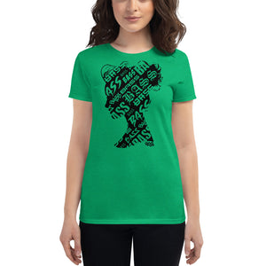 Bass Head Girl Ladies Cut Tee