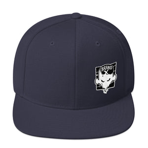 Brand X Face Snapback Hat