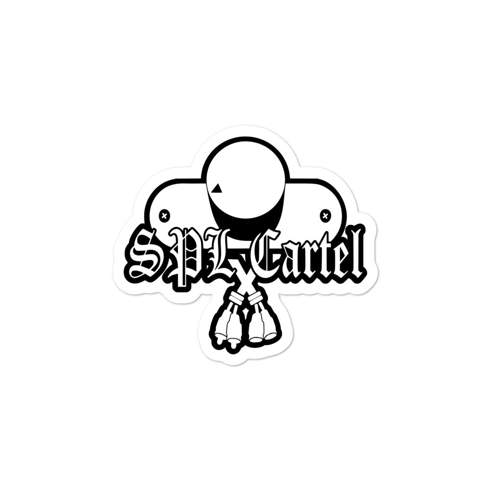SPL Cartel Die Cut Classic Decals (White)