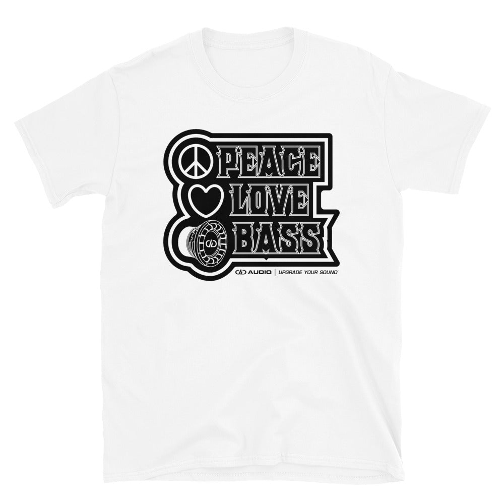 DD Audio -OG  Peace Love Bass T-Shirt