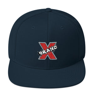 BRAND X Snapback Flat Bill Hat