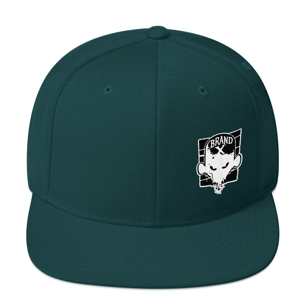 Brand X Face Snapback Hat