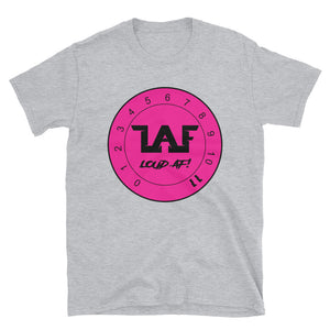 LAF - Lange Audio Fabrication Loud AF Pink Logo T-Shirt