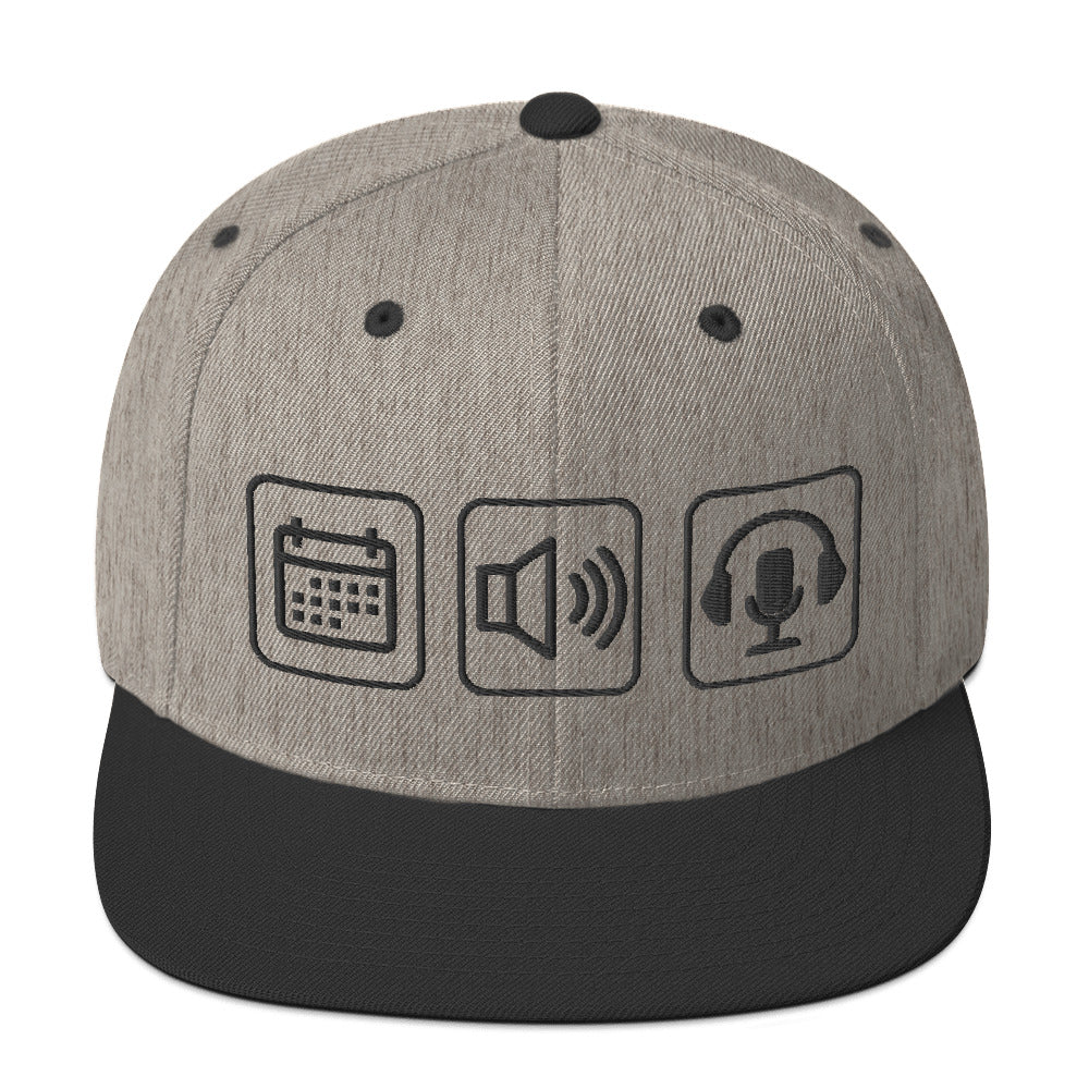 Everyday Audios Snapback Hat