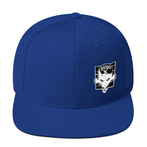 Brand X Face Snapback Hat