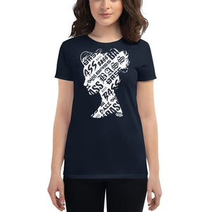 Bass Head Girl Ladies Cut Tee