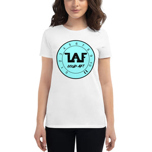 LAF Loud Af Tiffany Logo Women's short sleeve t-shirt