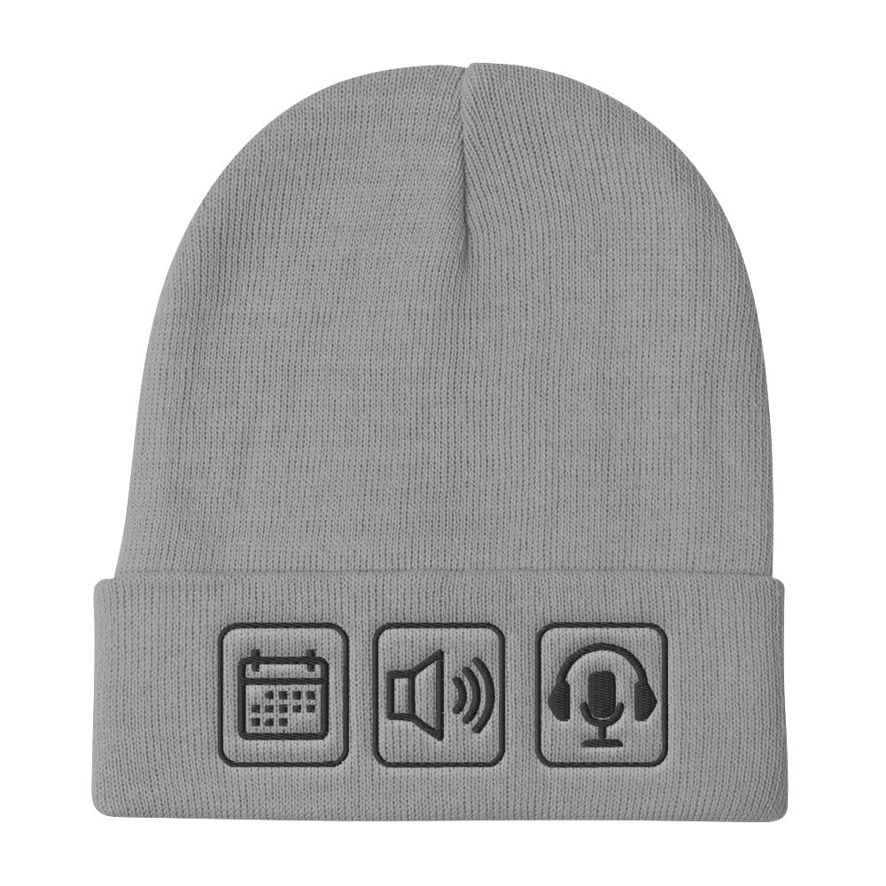 Everyday Audios Embroidered Beanie