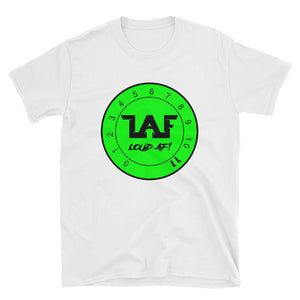 LAF - Lange Audio Fabrication Loud AF Neon Green Logo T-Shirt