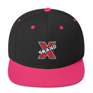 BRAND X Snapback Flat Bill Hat