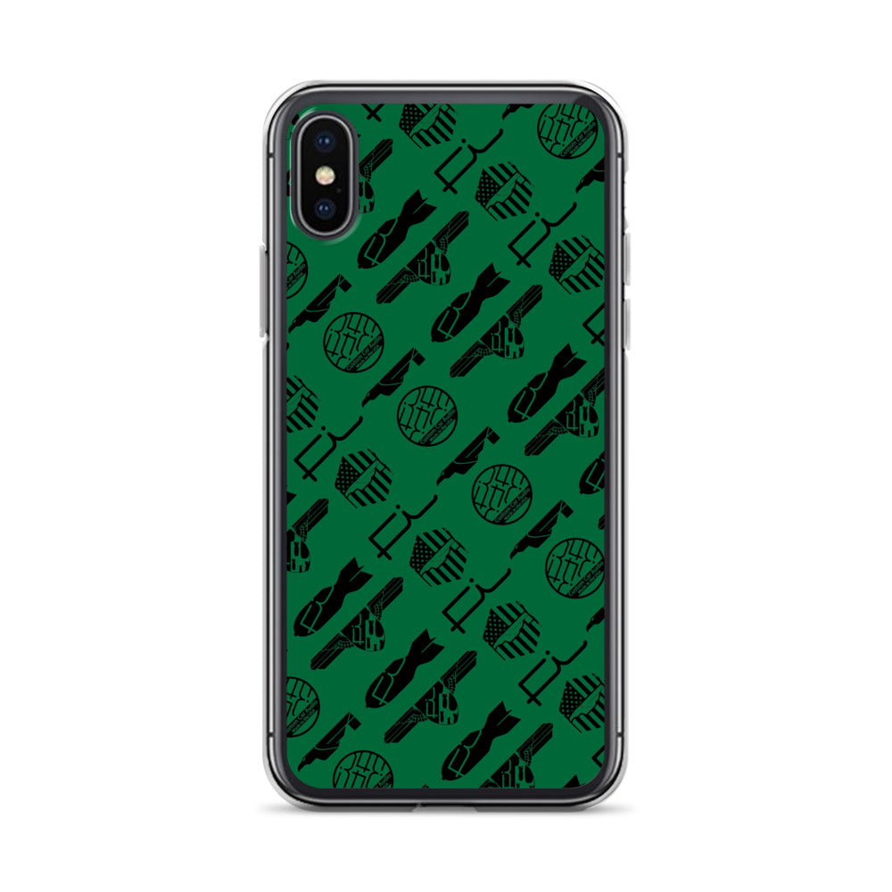 Fi ALL Logo iPhone Case (Green/Black)
