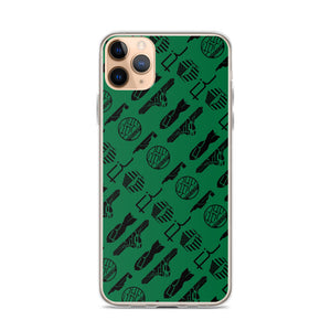 Fi ALL Logo iPhone Case (Green/Black)