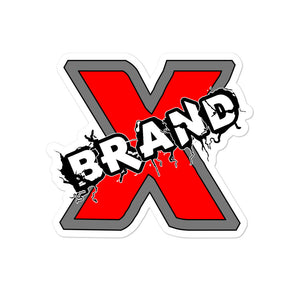DIE CUT Brand X Bubble-free decals!
