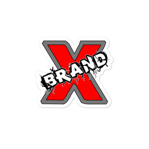 DIE CUT Brand X Bubble-free decals!