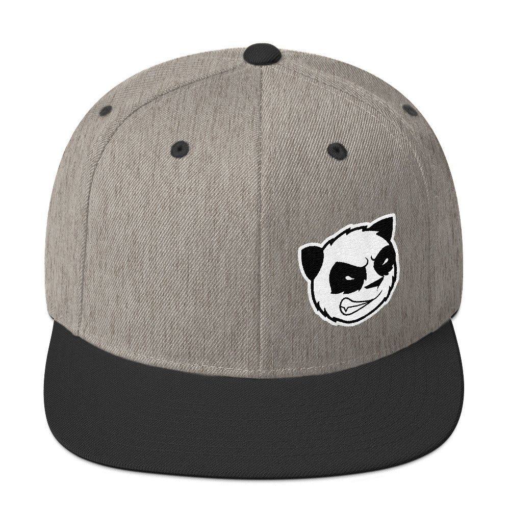 Angry Panda Snapback Hat