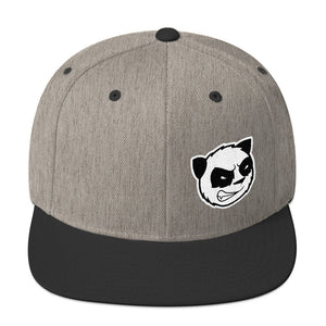 Angry Panda Snapback Hat