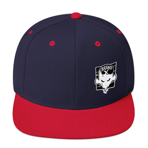 Brand X Face Snapback Hat