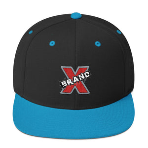 BRAND X Snapback Flat Bill Hat