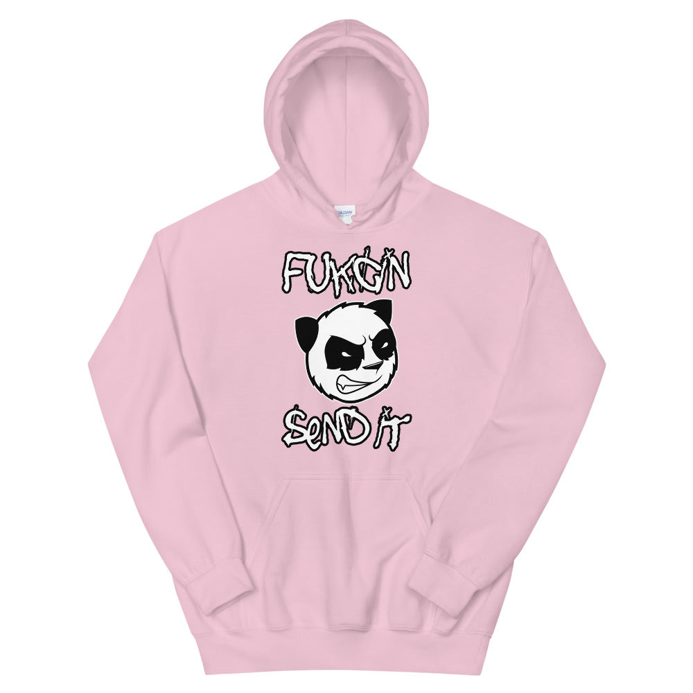 Slam Panda Fuckin Send it Hoodie (Front Only)