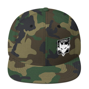 Brand X Face Snapback Hat
