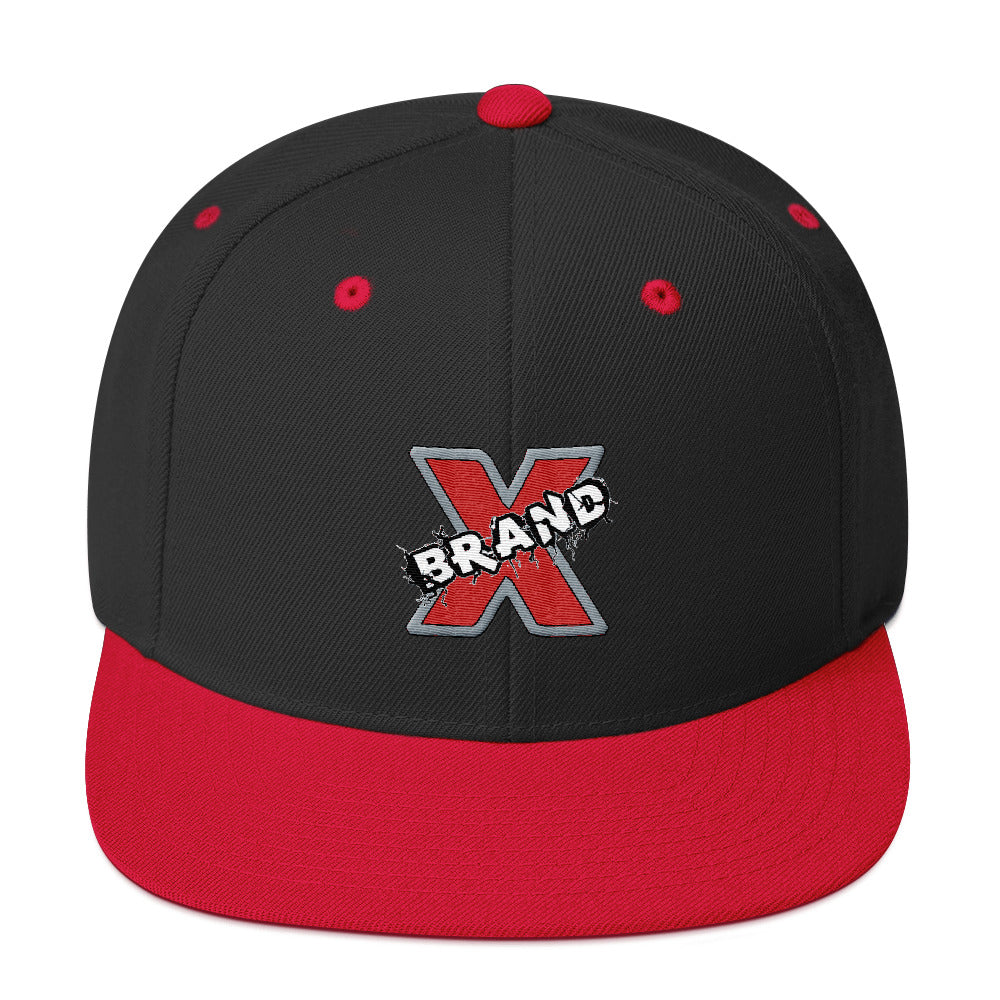 BRAND X Snapback Flat Bill Hat
