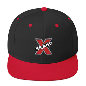 BRAND X Snapback Flat Bill Hat