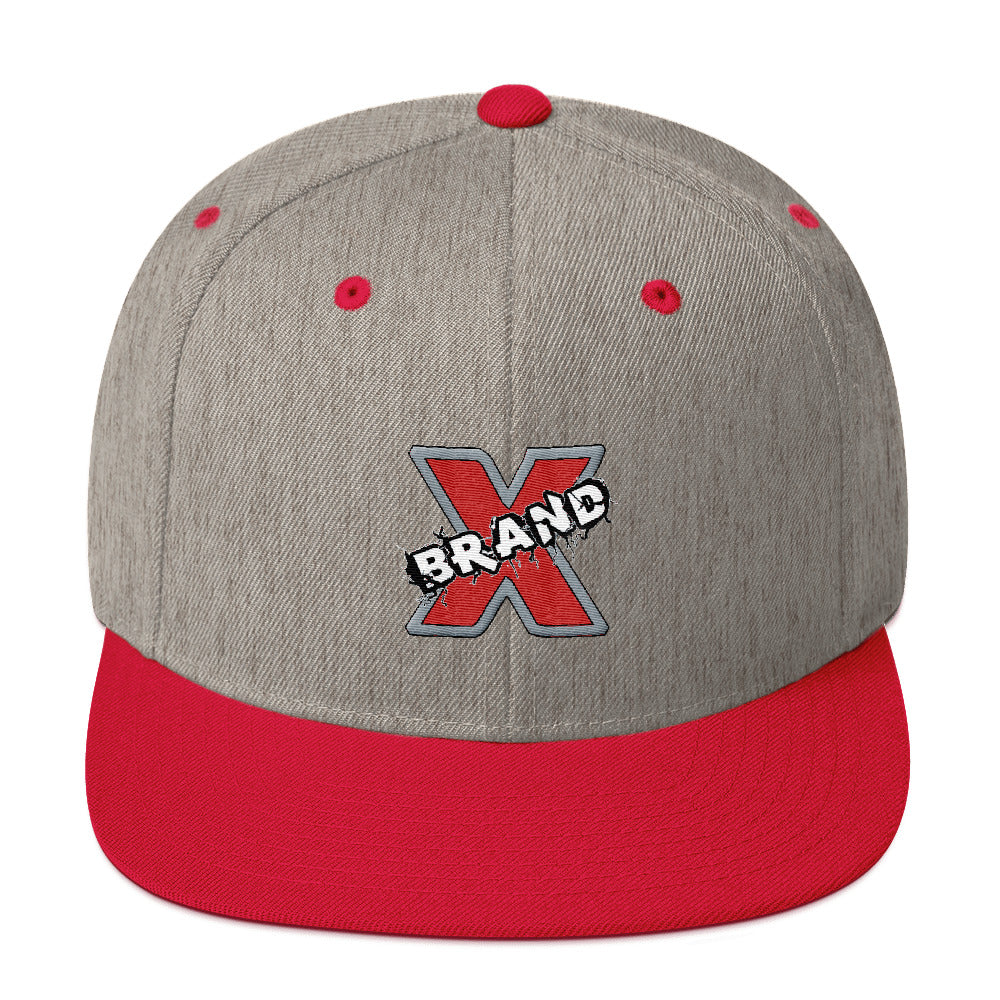 BRAND X Snapback Flat Bill Hat