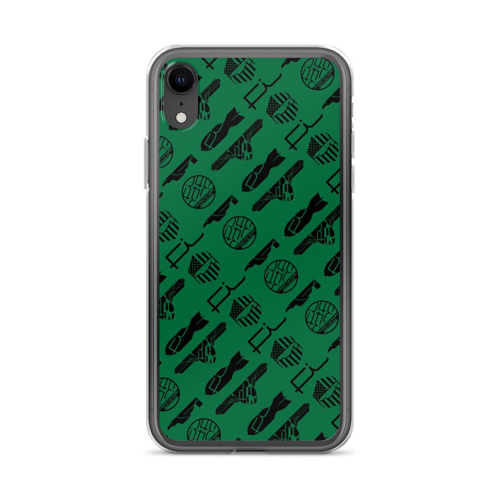 Fi ALL Logo iPhone Case (Green/Black)