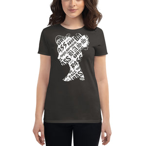 Bass Head Girl Ladies Cut Tee