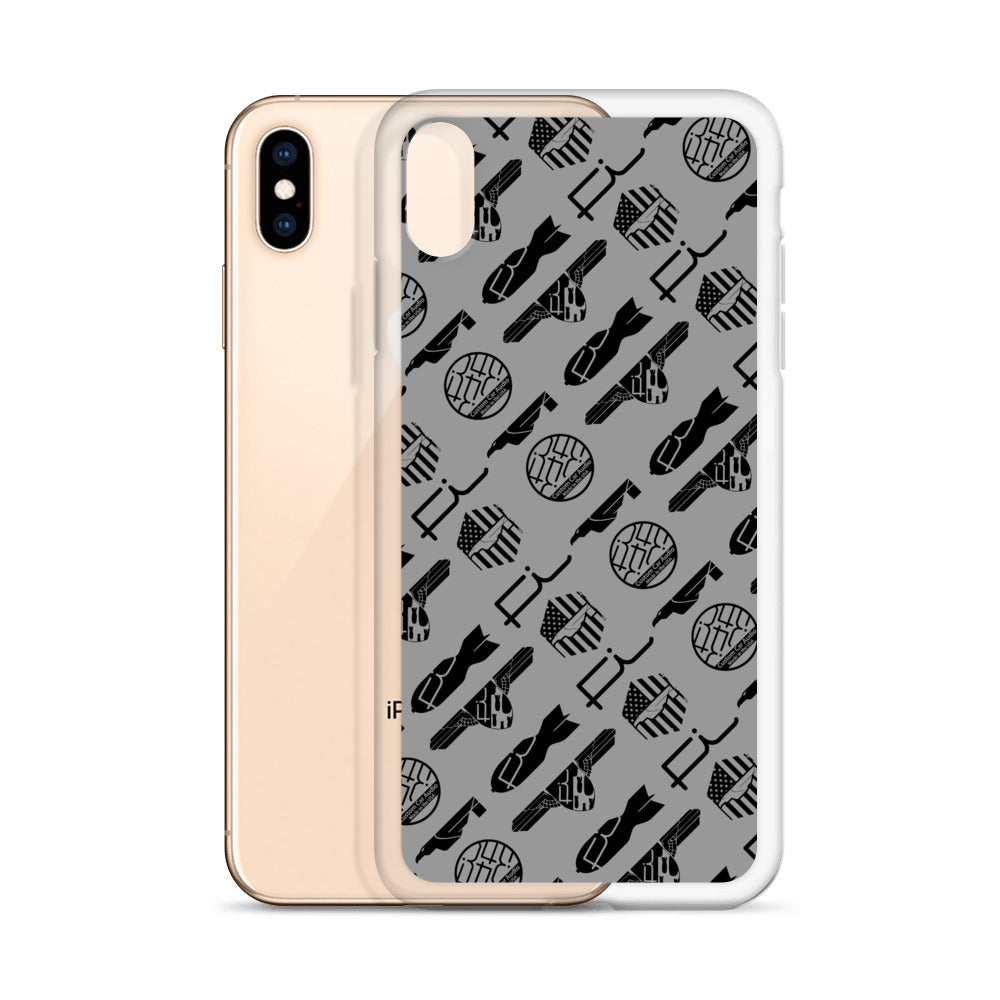 Fi ALL Logo iPhone Case (Silver/Grey)