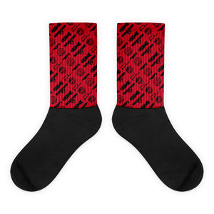 Fi ALL Logo Socks (Red)