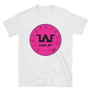 LAF - Lange Audio Fabrication Loud AF Pink Logo T-Shirt