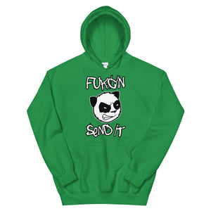 Slam Panda Fuckin Send it Hoodie (Front Only)