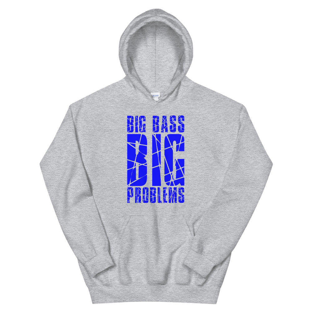 Big Bass Big Problems Hoodie (Blue)