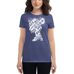Bass Head Girl Ladies Cut Tee