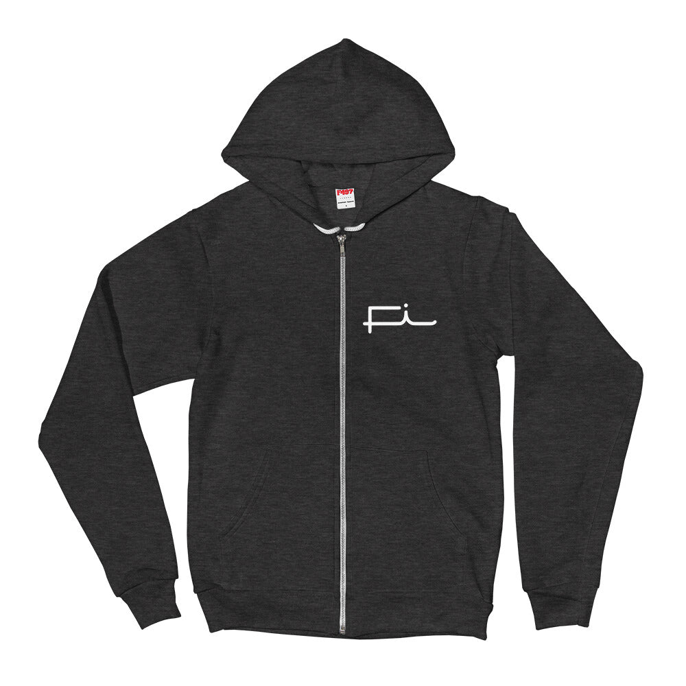 Fi Flag Full Zip Hoodie sweater
