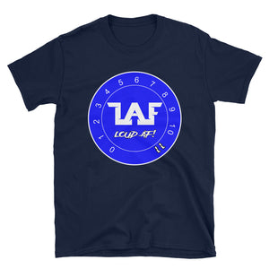 LAF - Lange Audio Fabrication Loud AF Blue Logo T-Shirt
